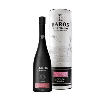 Baron Hildprandt ze zralých malin v dárkové tubě 0,7 l