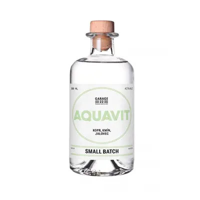 Garage 22 Aquavit 42% 0,5 l (holá láhev)