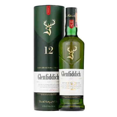 Glenfiddich 12y 0,7 l (tuba)