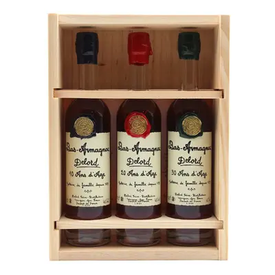 Armagnac-Delord 10 20 30 Ans 3 x 0,2 l (set)