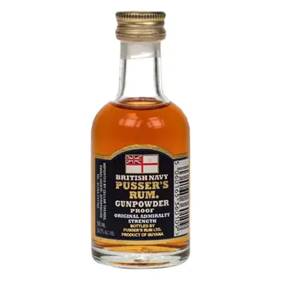 Pusser's Pusser´s British Navy Gunpowder 54,5% 0,05 l