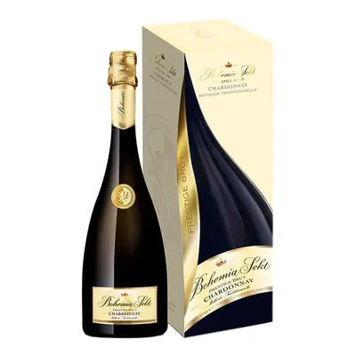 Bohemia Sekt Prestige Chardonnay Brut v kartonku 0,75 l