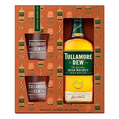 Tullamore Dew 40% 0,7 l (dárkové balení 2 sklenice)