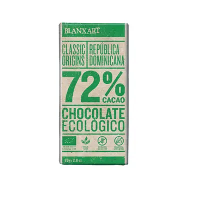 Blanxart tmavá čokoláda Dominicana 72% 80 g