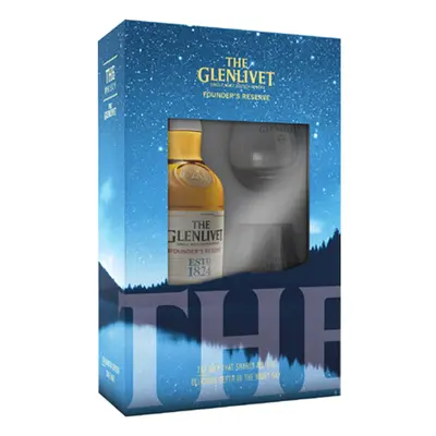 Glenlivet Founders Reserve 40% 0,7 l (dárkové balení 2 sklenice)