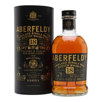 Aberfeldy 18y 43% 0,7 l (tuba)