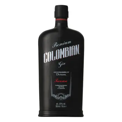 Dictador Colombian Aged Gin Treasure 43% 0,7 l (holá láhev)