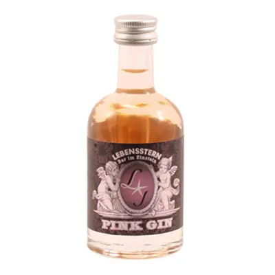 Lebensstern Pink Gin 43% 0,05 l (holá láhev)