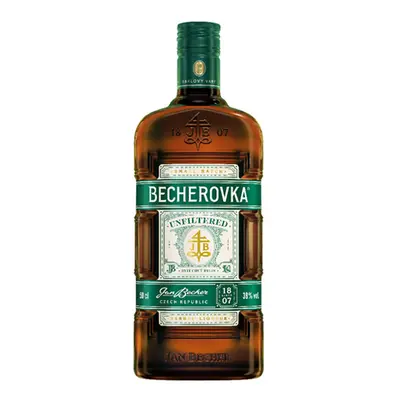 Becherovka Unfiltered 38% 0,5 l (holá láhev)