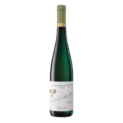 Bischöfliche Weingüter Trier Dhroner Hofberger Riesling Spätlese feinherb 2017 0,75 l