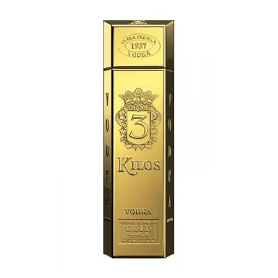 3 Kilos Gold Vodka 1 l