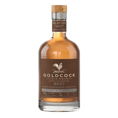 GoldCock 2017 Peated Plantation Cask Finish 0,7 l