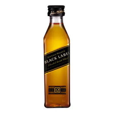 Johnnie Walker Black Label 0,05 l (holá láhev)