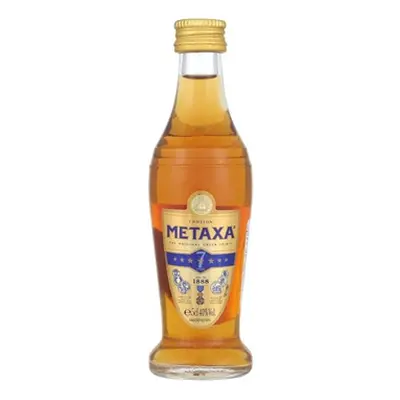 Metaxa 7* 40% 0,05 l (holá láhev)