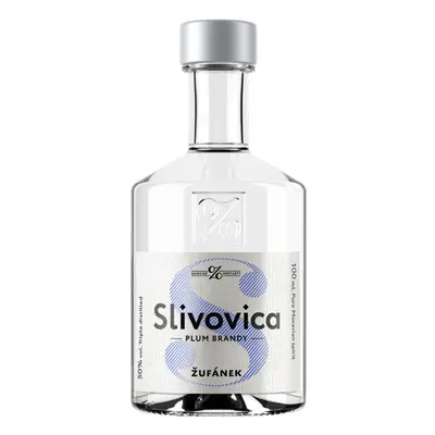 Žufánek Slivovice 0,1 l (holá láhev)