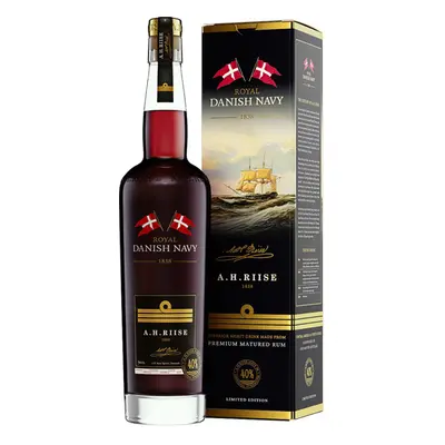 A.H. Riise Royal Danish Navy 20y 40% 0,7 l (karton)