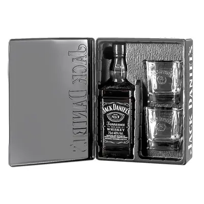 Jack Daniel's Jack Daniel´s 0,7 l - kazeta se 2 skleničkami