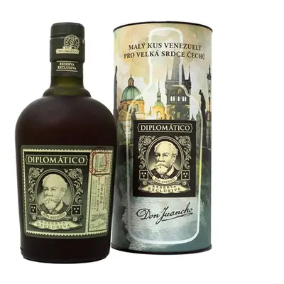 Diplomatico Reserva Exclusiva CZ Design 40% 0,7 l (tuba)