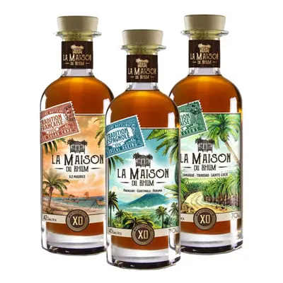 La Maison Du Rhum XO Set 3x0,7 l