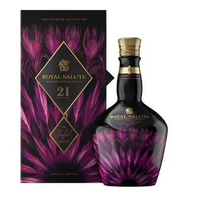 Royal Salute Fashion Harris Reed Edition Růžová 21y 40% 0,7 l (karton)