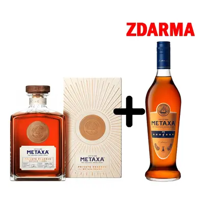 Metaxa Orama Private Reserve 0,7 l + Metaxa 12* 0,7 l ZDARMA