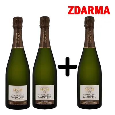 Yves Jacques MCM32 Brut 0,75 l 2+1 ZDARMA