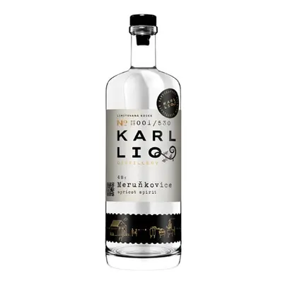 Karl LIQ Meruňkovice 48% 0,5 l (holá láhev)