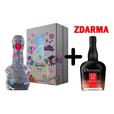 Dictador Game Changer Grey & Pink 0,7 l + Dictador 12 Y.O. ZDARMA