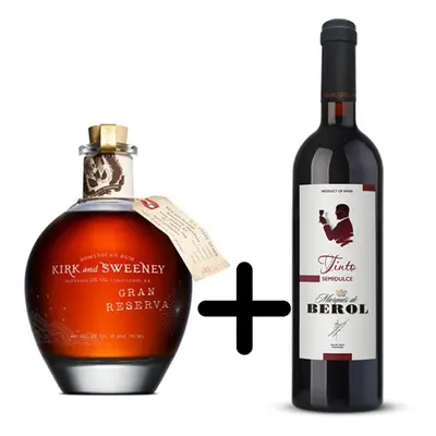 Kirk and Sweeney Gran Reserva 0,7 l + Berol Semidulce Tinto 0,75 l