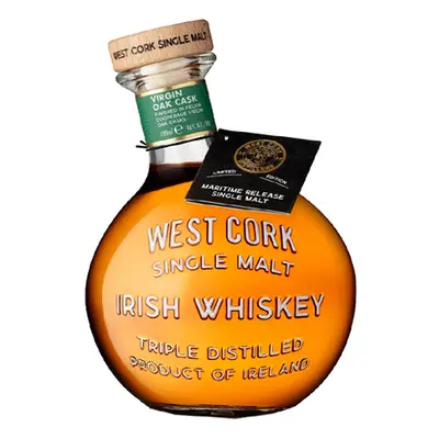 West Cork Virgin Oak Cask Single Malt Whiskey 0,7 l