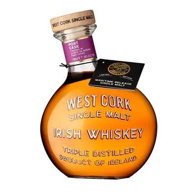 West Cork Port Cask Single Malt Whiskey 0,7 l