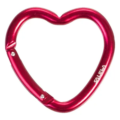 Salewa Heart Carabiner růžová