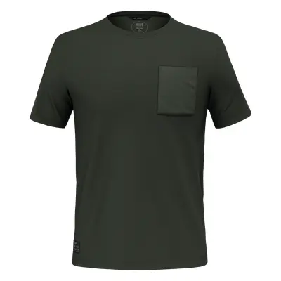 Salewa Fanes Art Merino T-Shirt M zelená