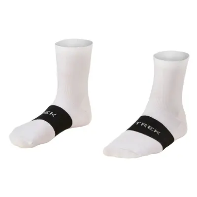 Trek Race Quarter Cycling Sock bílá