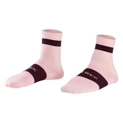 Trek Race Quarter Cycling Sock růžová