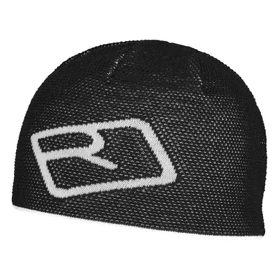 Ortovox Merino Logo Knit Beanie černá