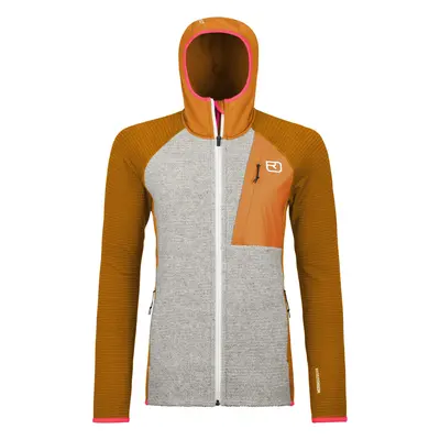 Ortovox Fleece Gp Classic Knit Hoody W oranžová