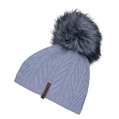 Stöckli Unisex head Pompom šedá