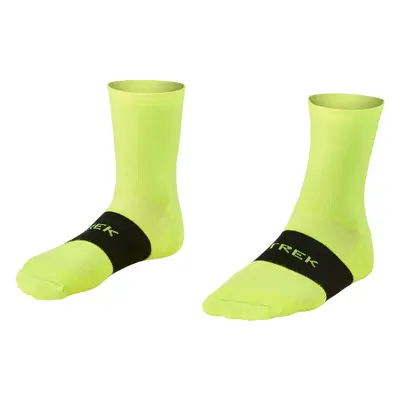 Trek Race Quarter Cycling Sock žlutá