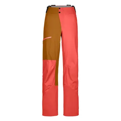 Ortovox 3l Ortler Pants W korálová