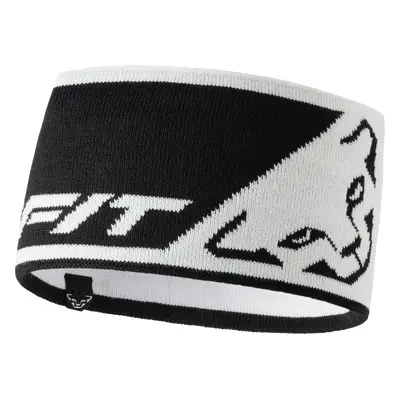 Dynafit Logo Headband bílá/černá