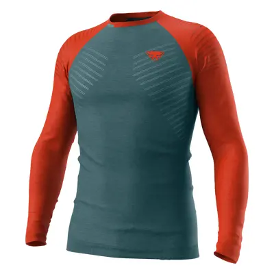 Dynafit Tour Light Merino Long Sleeve Shirt Men modrá/oranžová