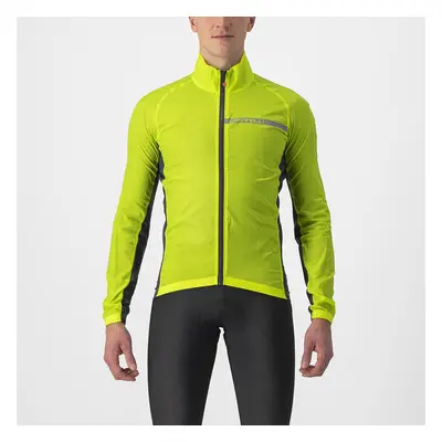 Castelli Squadra Stretch Jacket žlutá/šedá