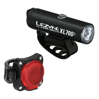 Lezyne CLASSIC DRIVE XL 700+ / ZECTO DRIVE 200+ PAIR černá/červená