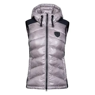 Stöckli Gilet Hoody Insulator W Vest béžová/černá