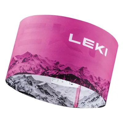 Leki XC Headband růžová/bílá