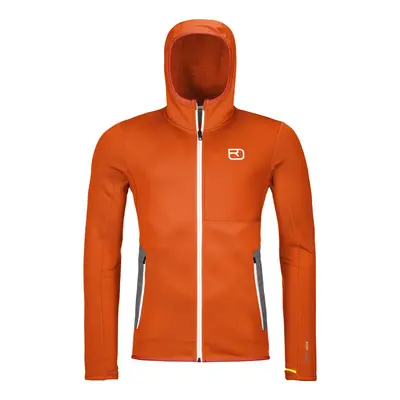 Ortovox Fleece Hoody M oranžová/červená