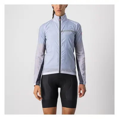 Castelli Squadra Stretch W Jacket stříbrná/šedá