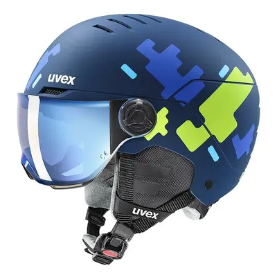 Uvex Rocket JR Visor Helmet modrá