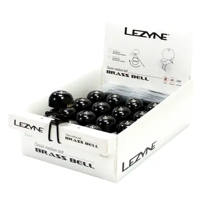 Lezyne CLASSIC BRASS SMALL BELL BOX černá